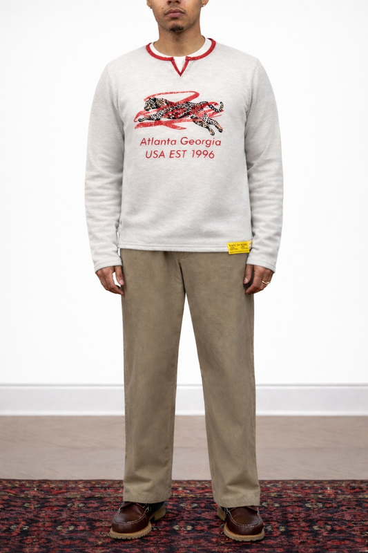 Leather 1996 Crewneck